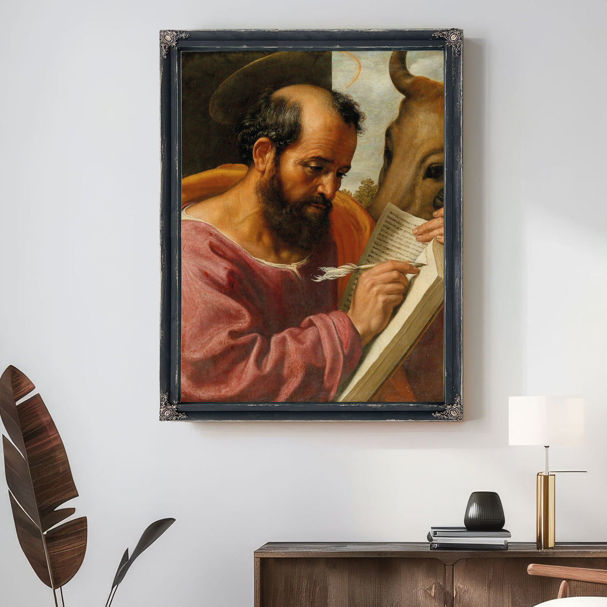 Saint Luke The Evangelist By Follower of Jacob Jordaens