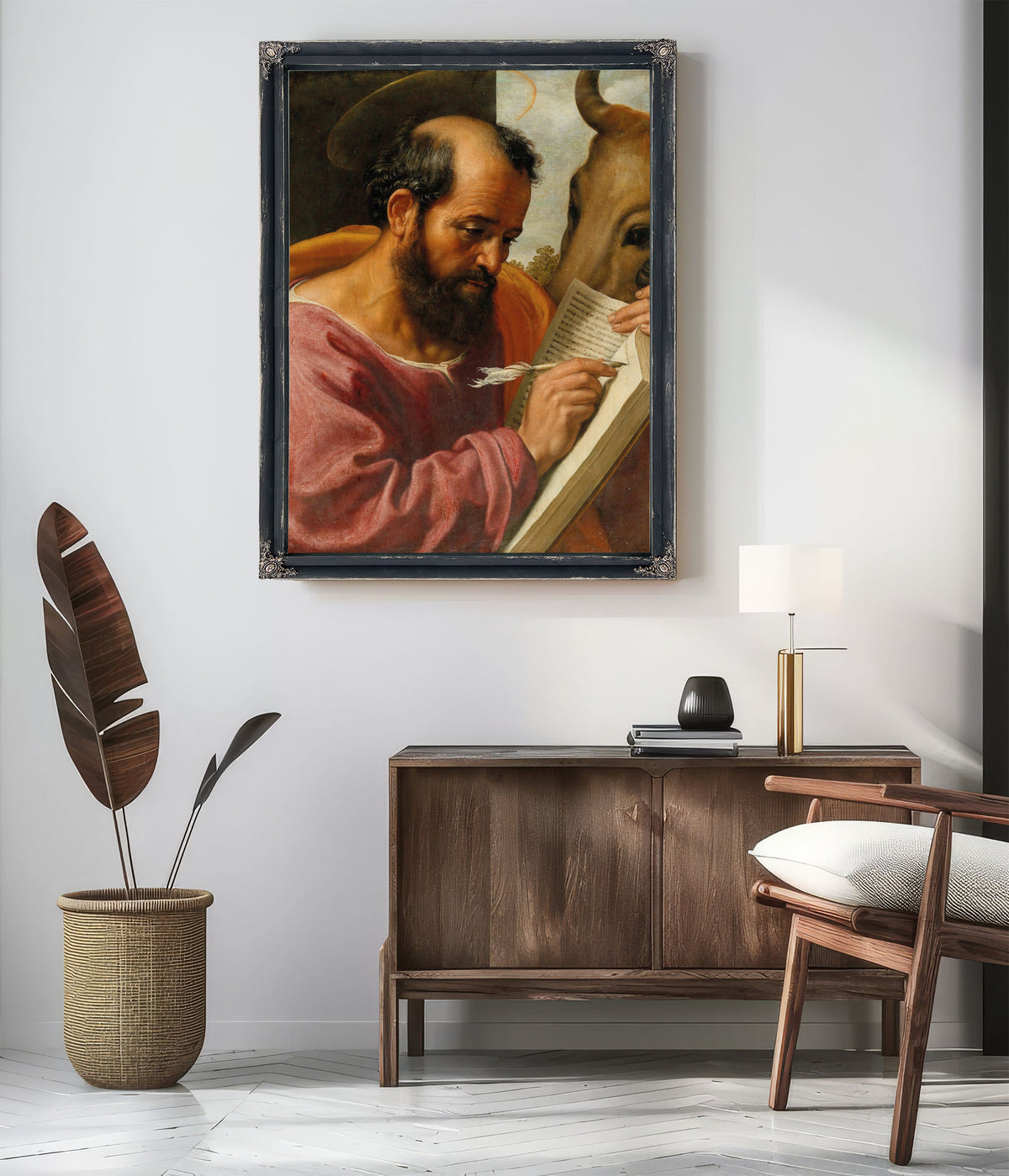 Saint Luke The Evangelist By Follower of Jacob Jordaens