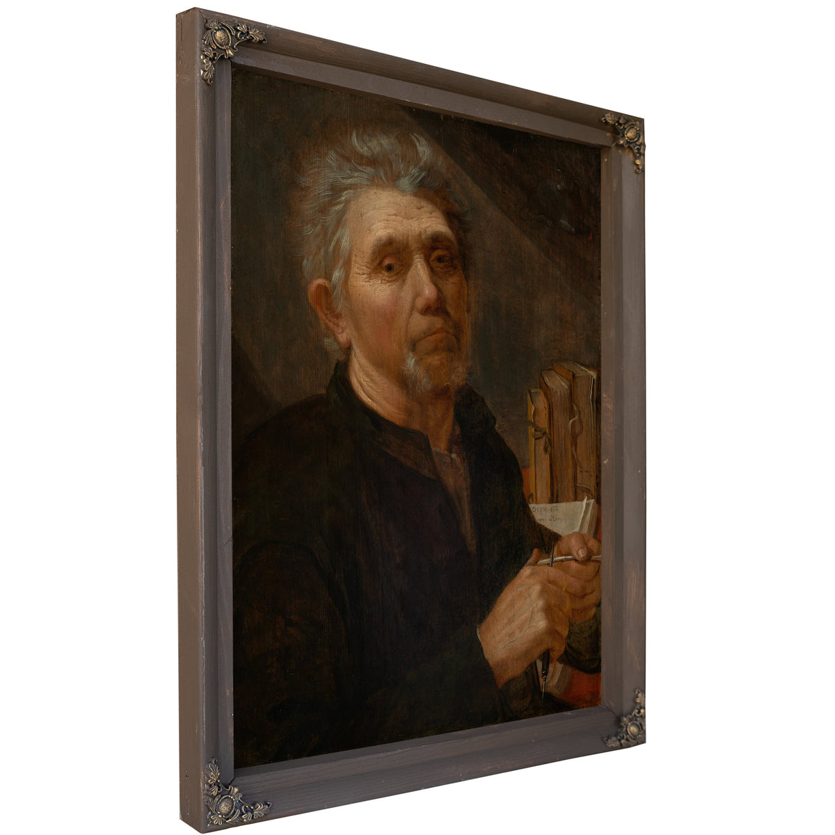 Der Evangelist Lukas Seine Feder Schneidend By Jacob Gerritsz Cuyp