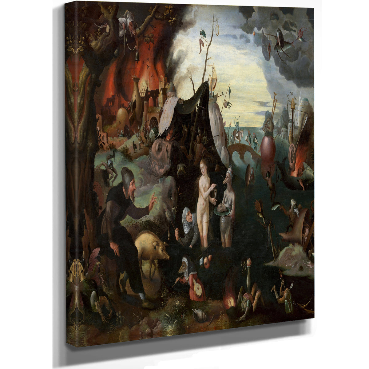 The Temptation Of Saint Anthony 3 By Pieter Huys