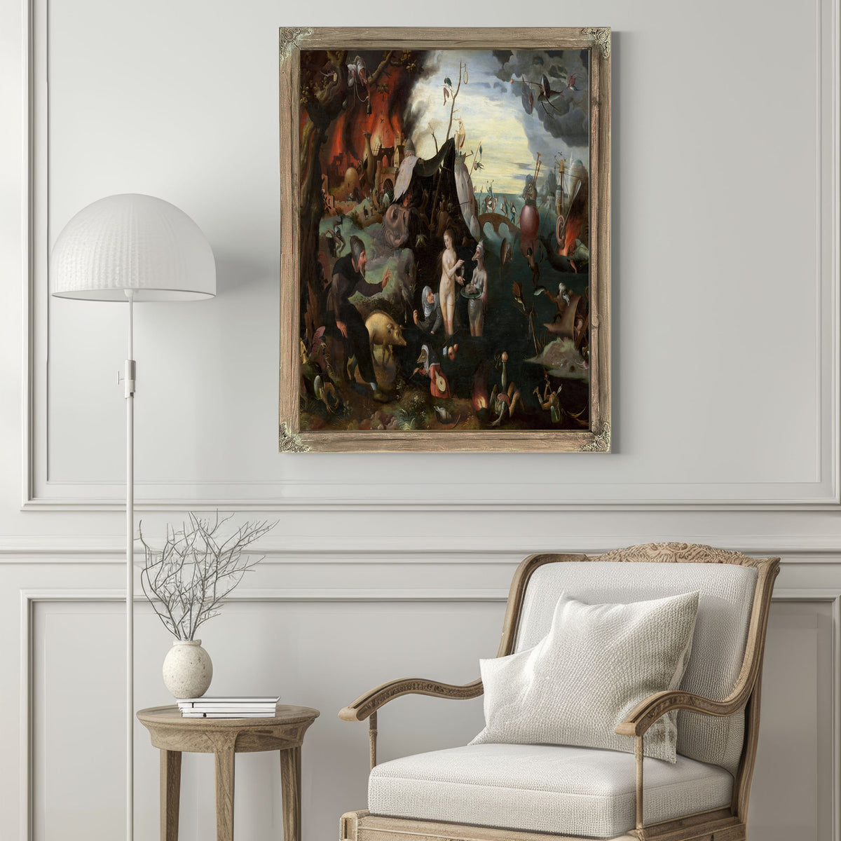 The Temptation Of Saint Anthony 3 By Pieter Huys