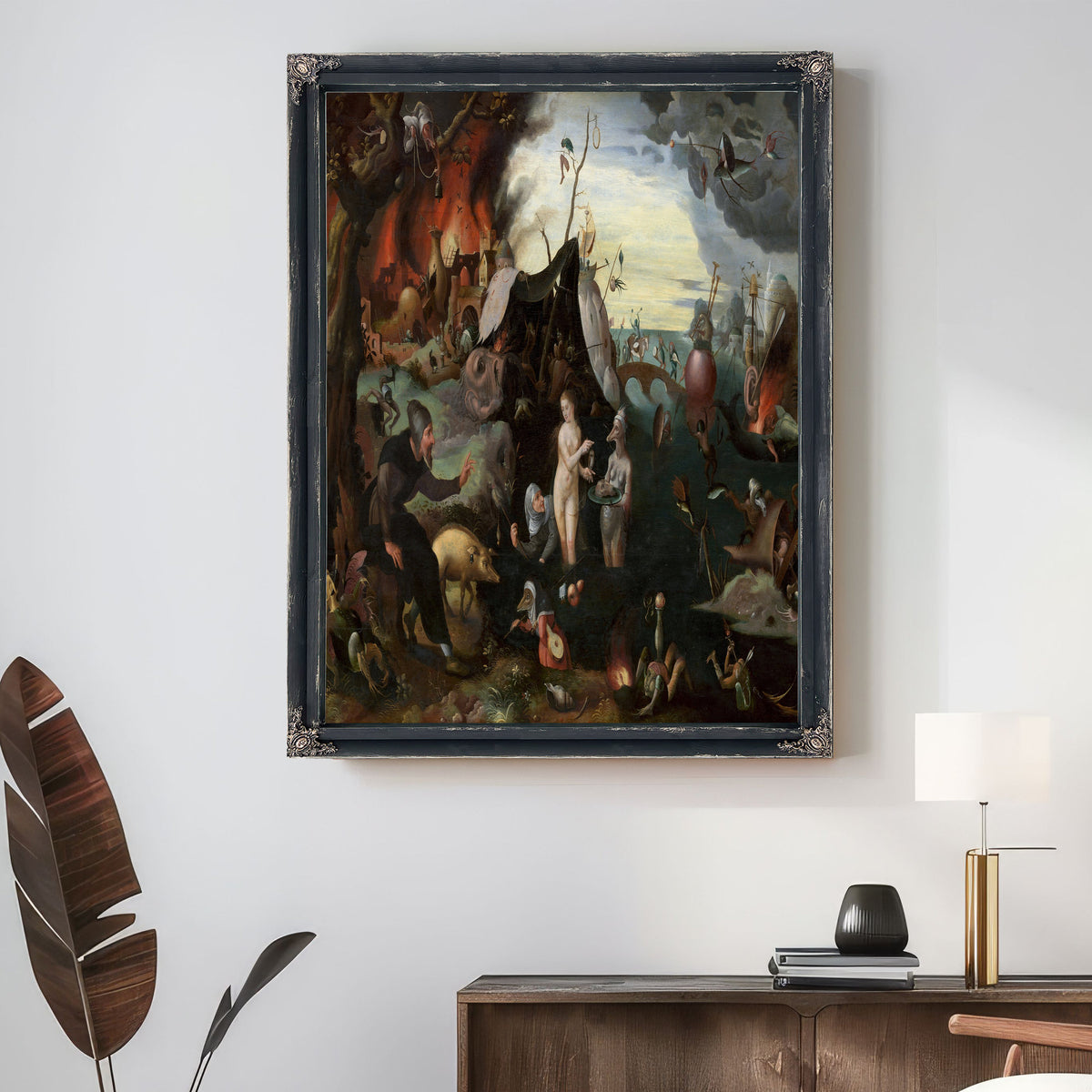 The Temptation Of Saint Anthony 3 By Pieter Huys