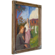 Decorative Picture The Vision Of Saint Francis With The Three White Virgins By Gad Frederik Clement