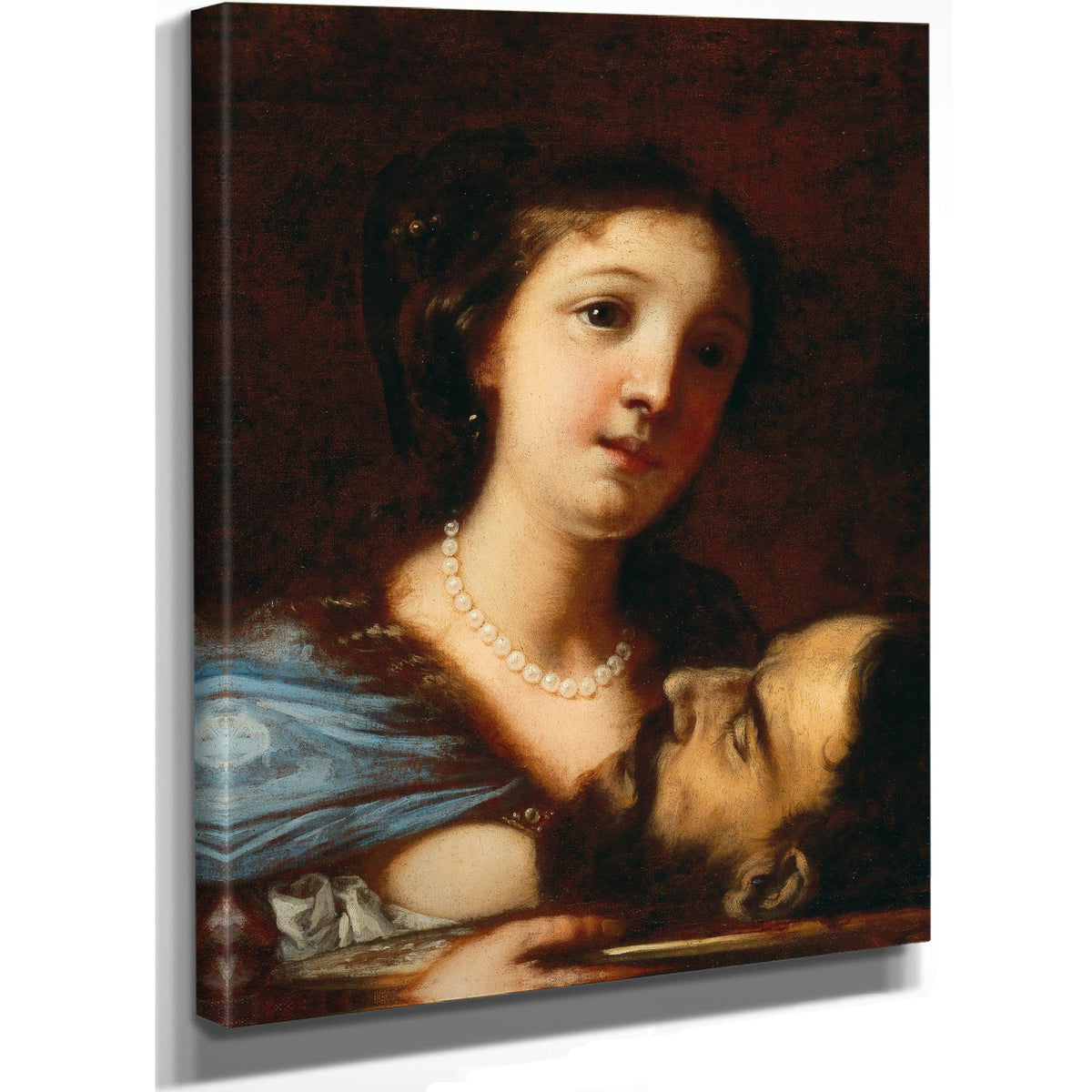 Salome With The Head Of Saint John The Baptist 6 By Francesco Rosa