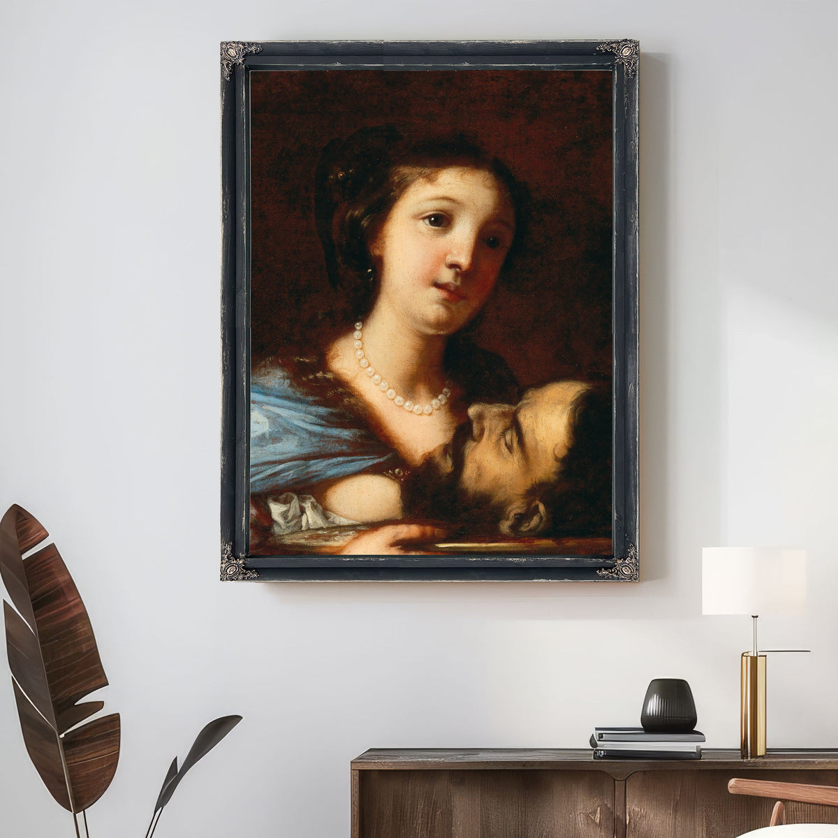 Salome With The Head Of Saint John The Baptist 6 By Francesco Rosa