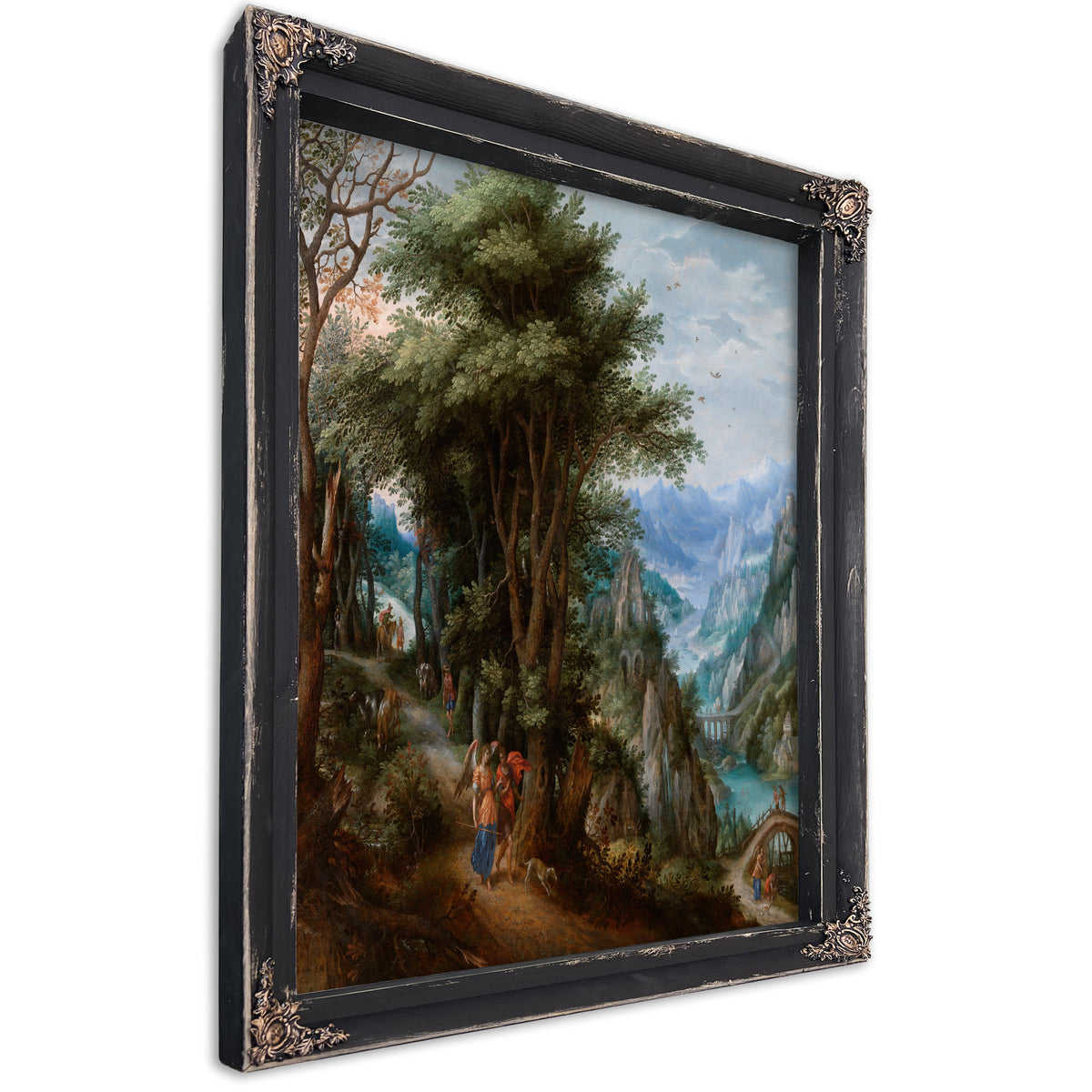 Tobias And The Angel In A Landscape By Denis van Alsloot II