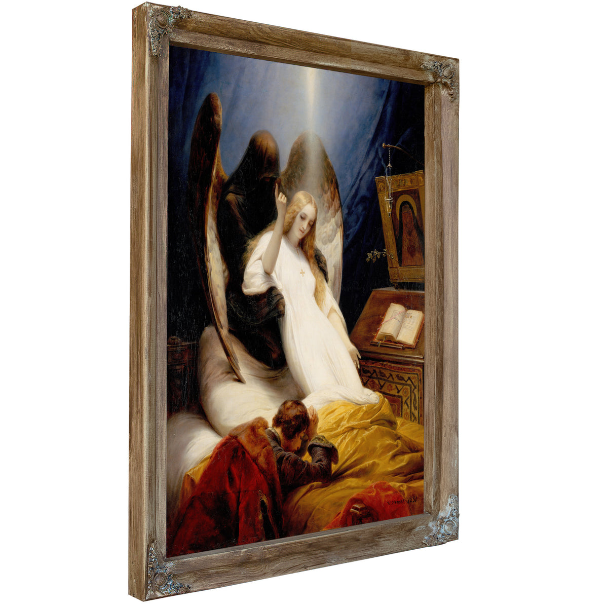 Angel Of The Death By Horace Vernet