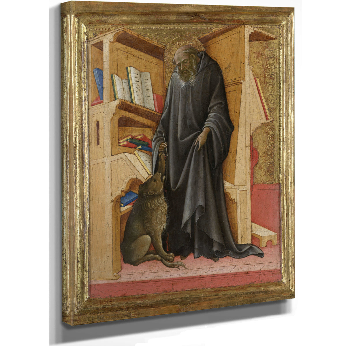 Saint Jerome In His Study 6 By Lorenzo Monaco