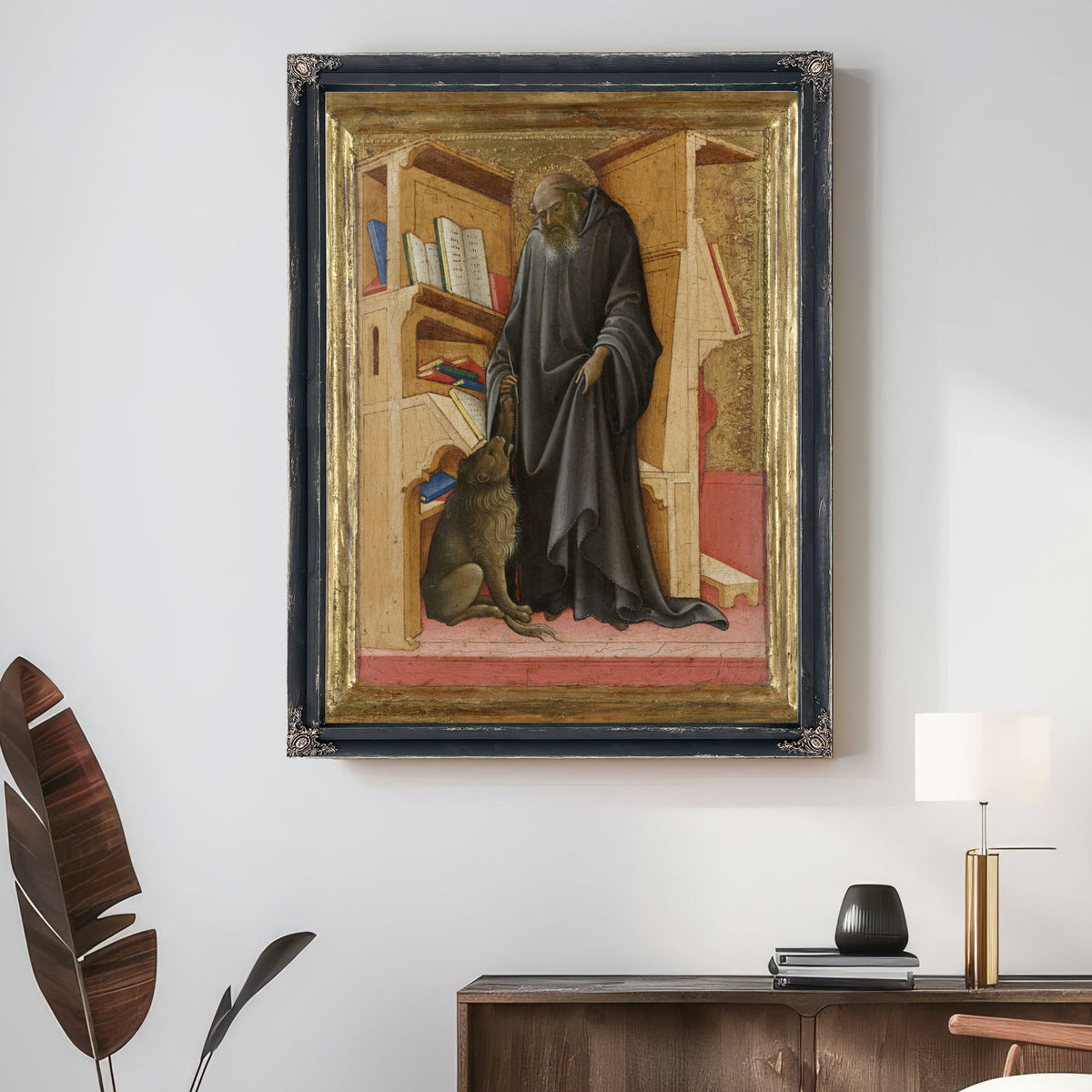 Saint Jerome In His Study 6 By Lorenzo Monaco