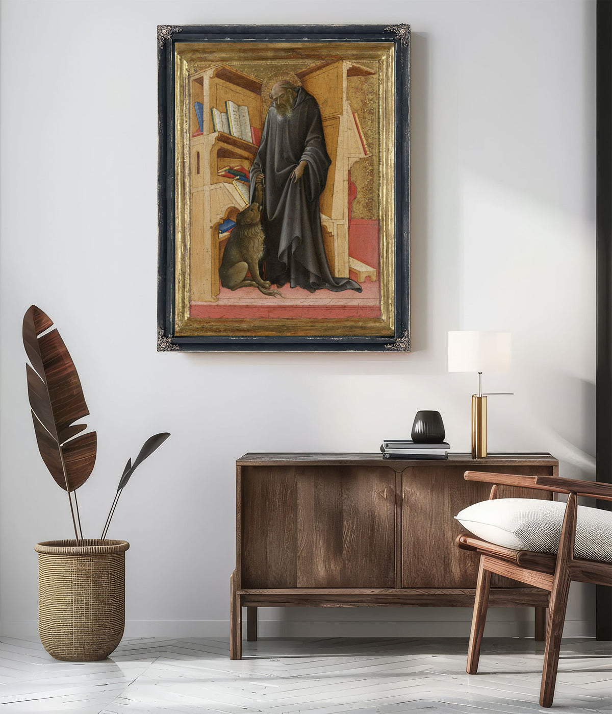 Saint Jerome In His Study 6 By Lorenzo Monaco