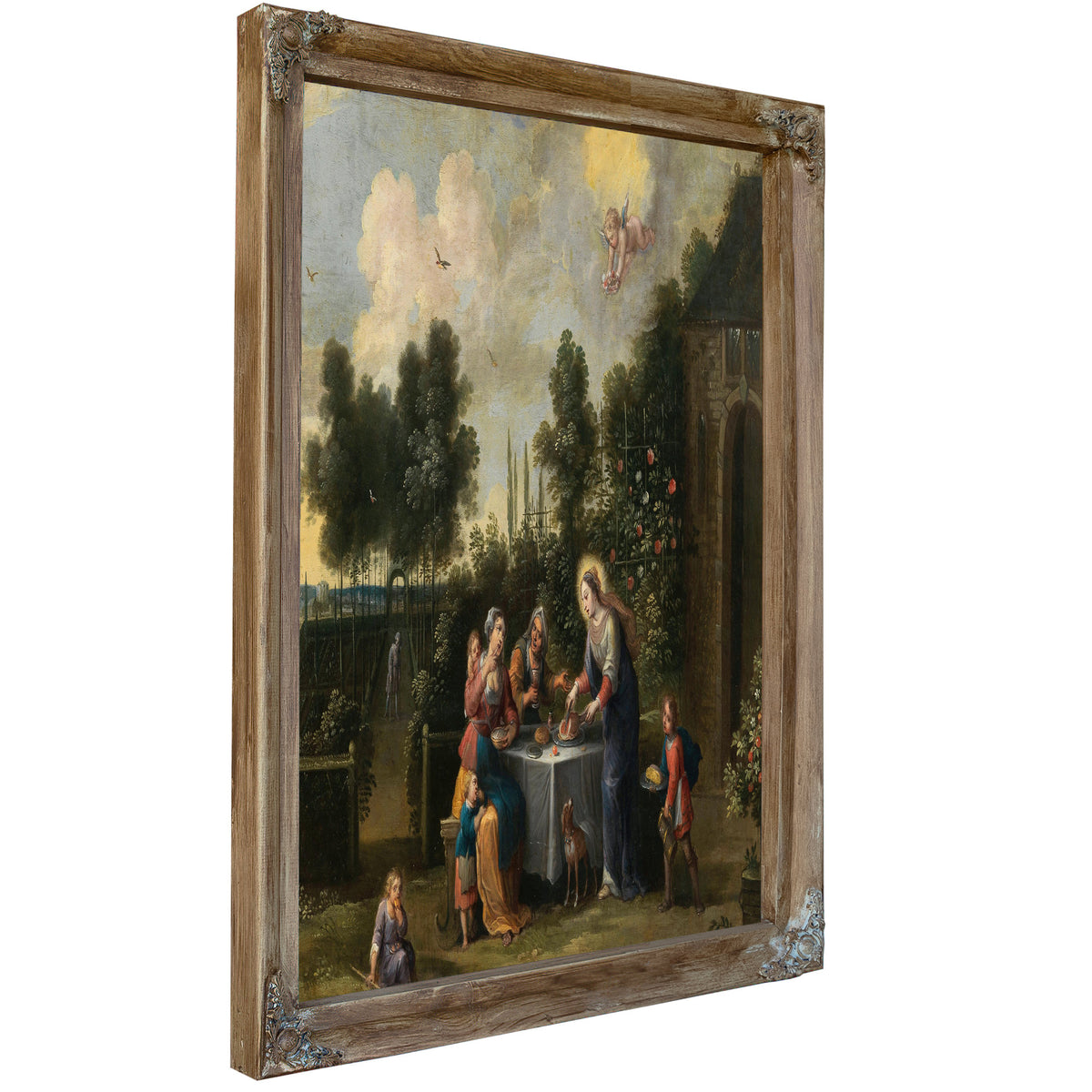 A Scene From The Life Of Saint Elizabeth Of Hungary By Abraham Willemsen