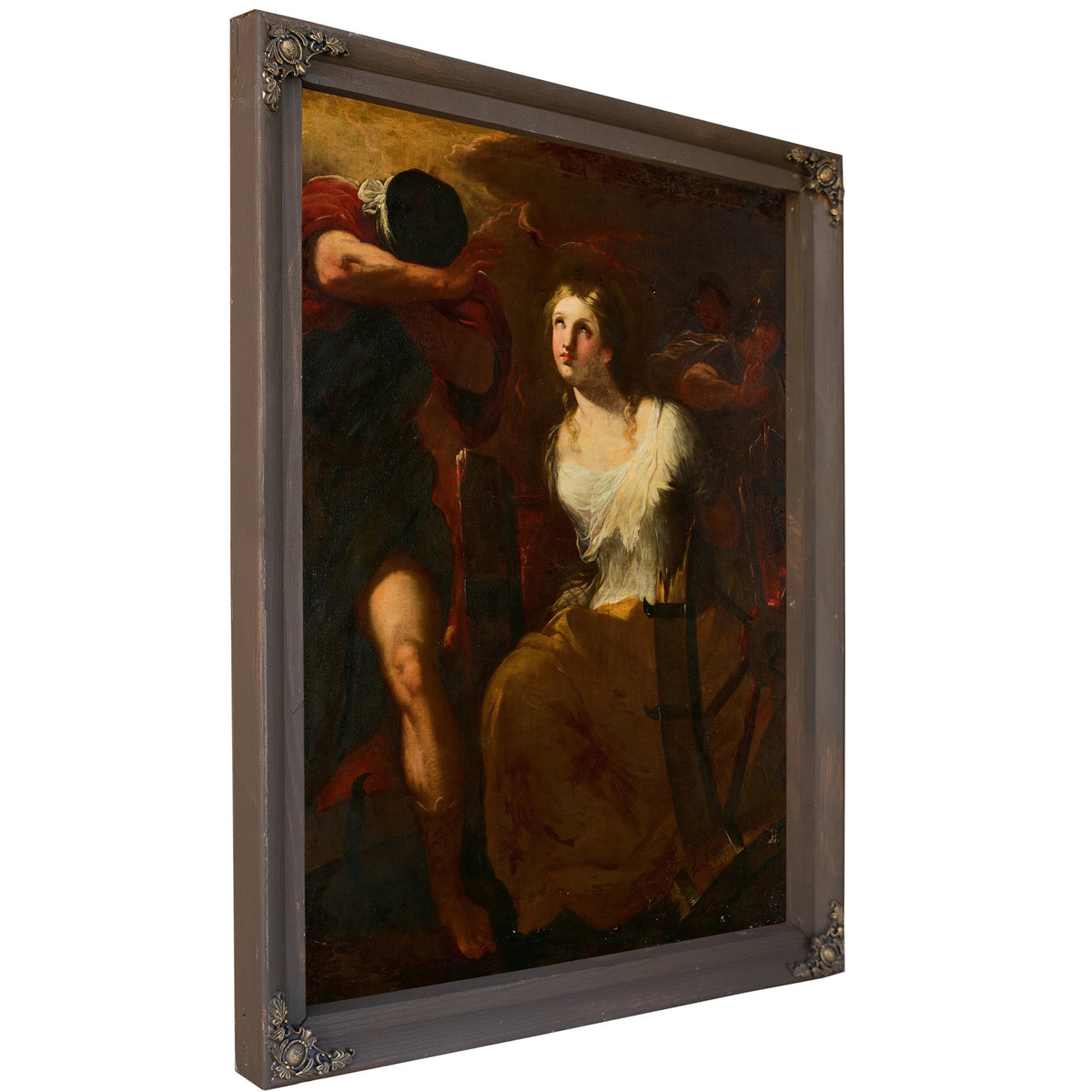 The Martyrdom Of Saint Catherine Of Alexandria By Giuseppe Simonelli