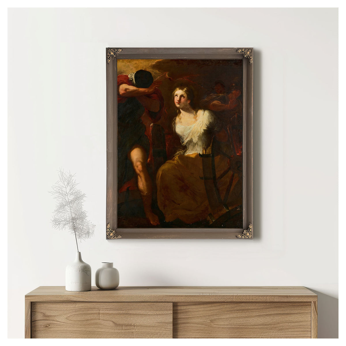 The Martyrdom Of Saint Catherine Of Alexandria By Giuseppe Simonelli