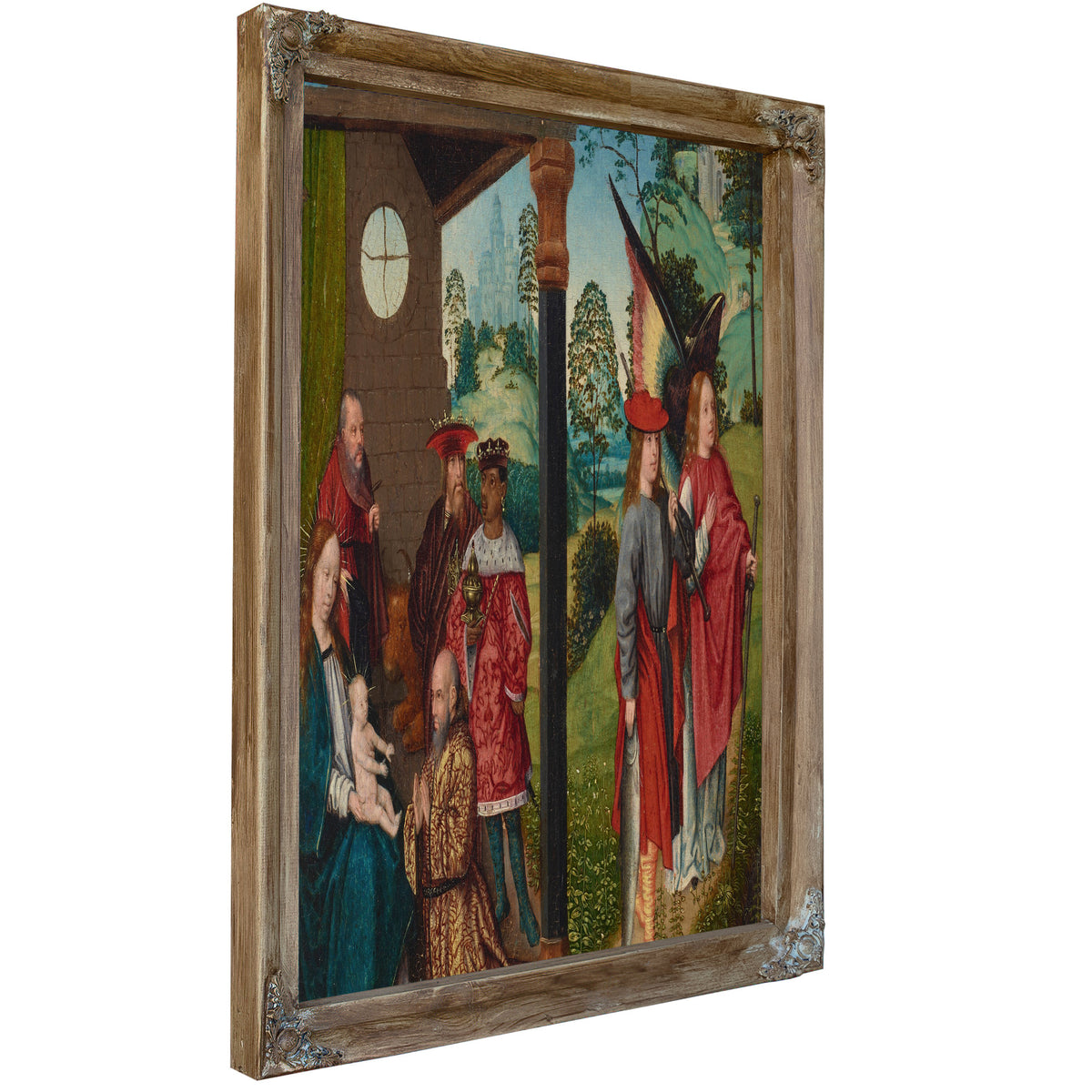 The Adoration Of The Magi With Tobias And The Angel By Jan Provoost