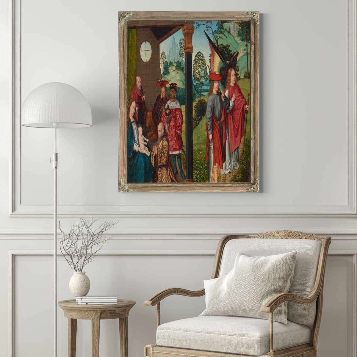 The Adoration Of The Magi With Tobias And The Angel By Jan Provoost