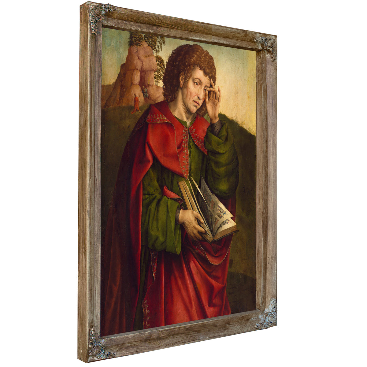 Saint John The Evangelist Weeping By Colijn de Coter