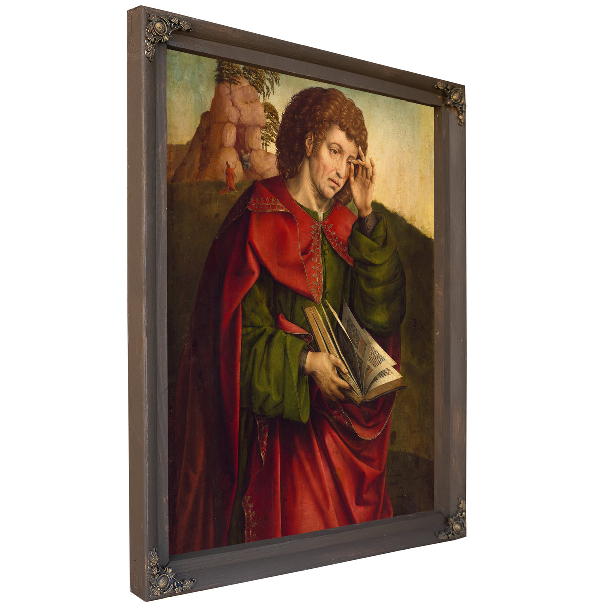 Saint John The Evangelist Weeping By Colijn de Coter