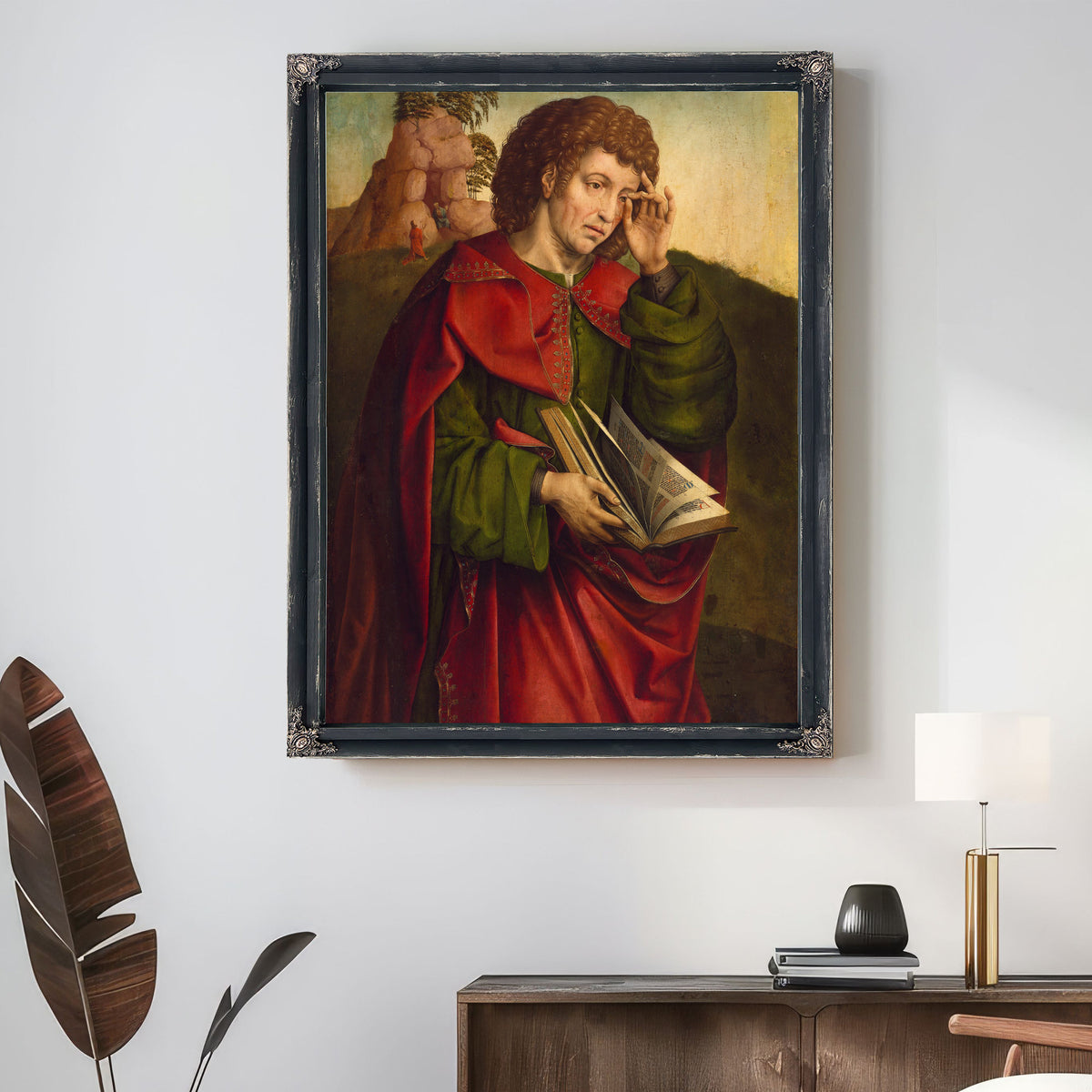 Saint John The Evangelist Weeping By Colijn de Coter
