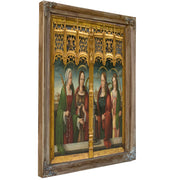 Saints Apollonia Lucy And Barbara And Another Holy Martyr By Andrés de Melgar