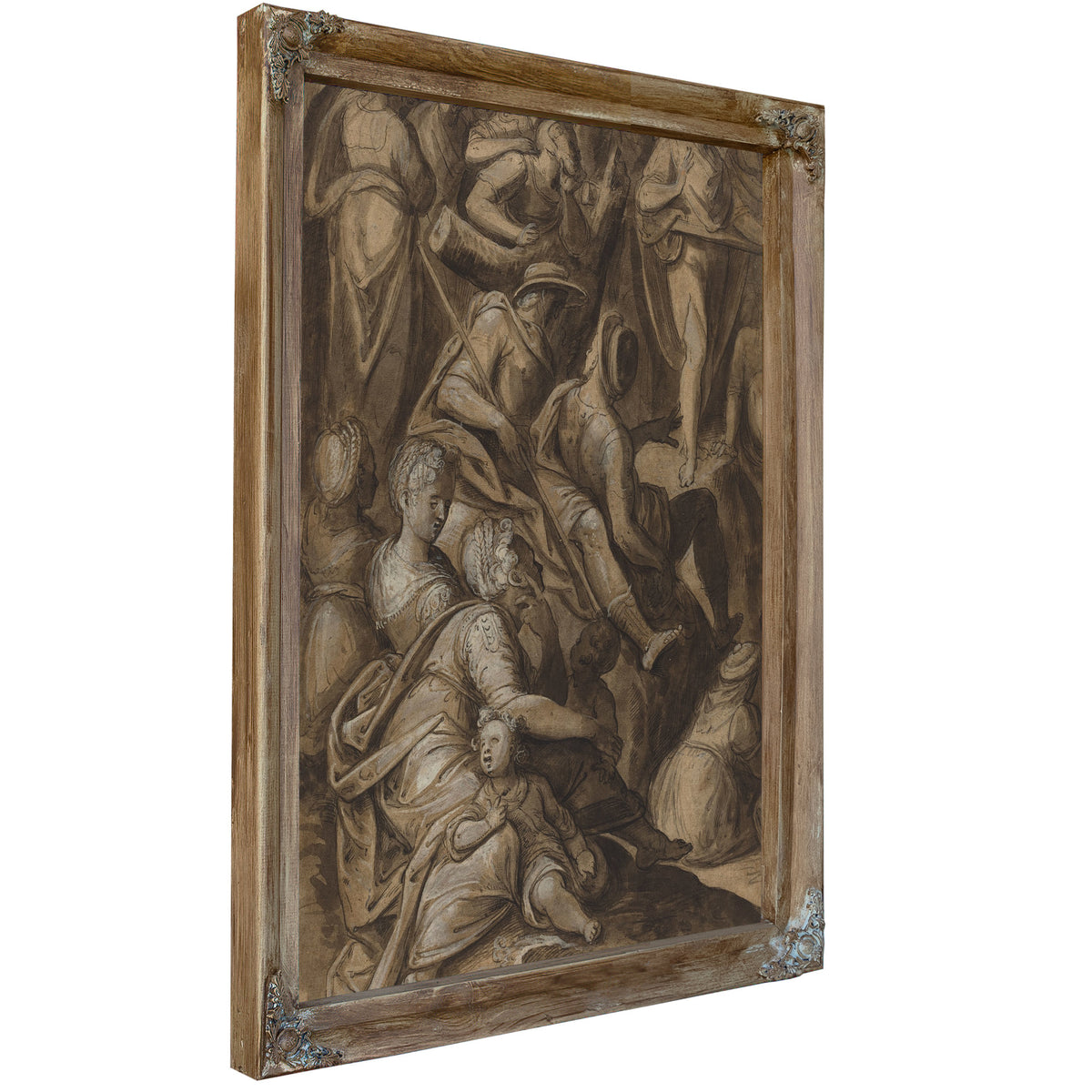 Saint John Preaching 2 By Anthonie van Blocklandt