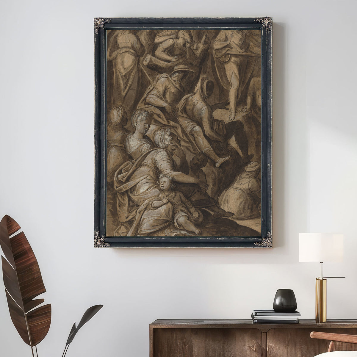 Saint John Preaching 2 By Anthonie van Blocklandt