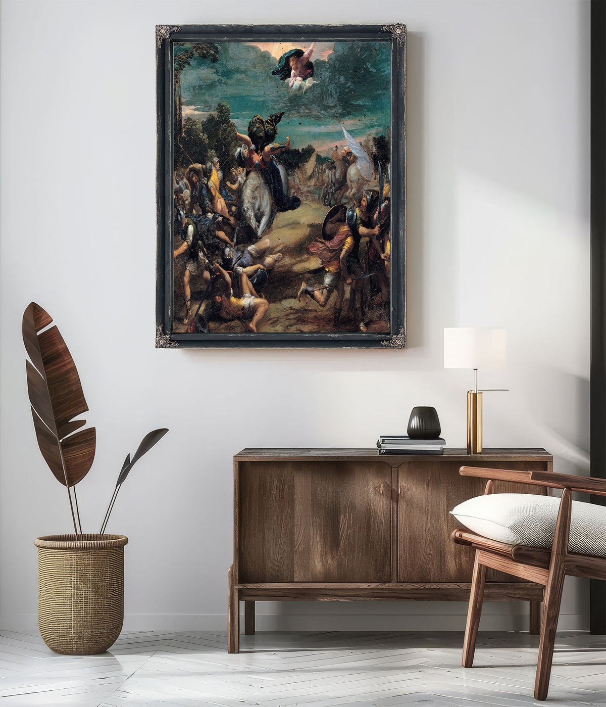 The Fall Of Saint Paul By Scarsellino