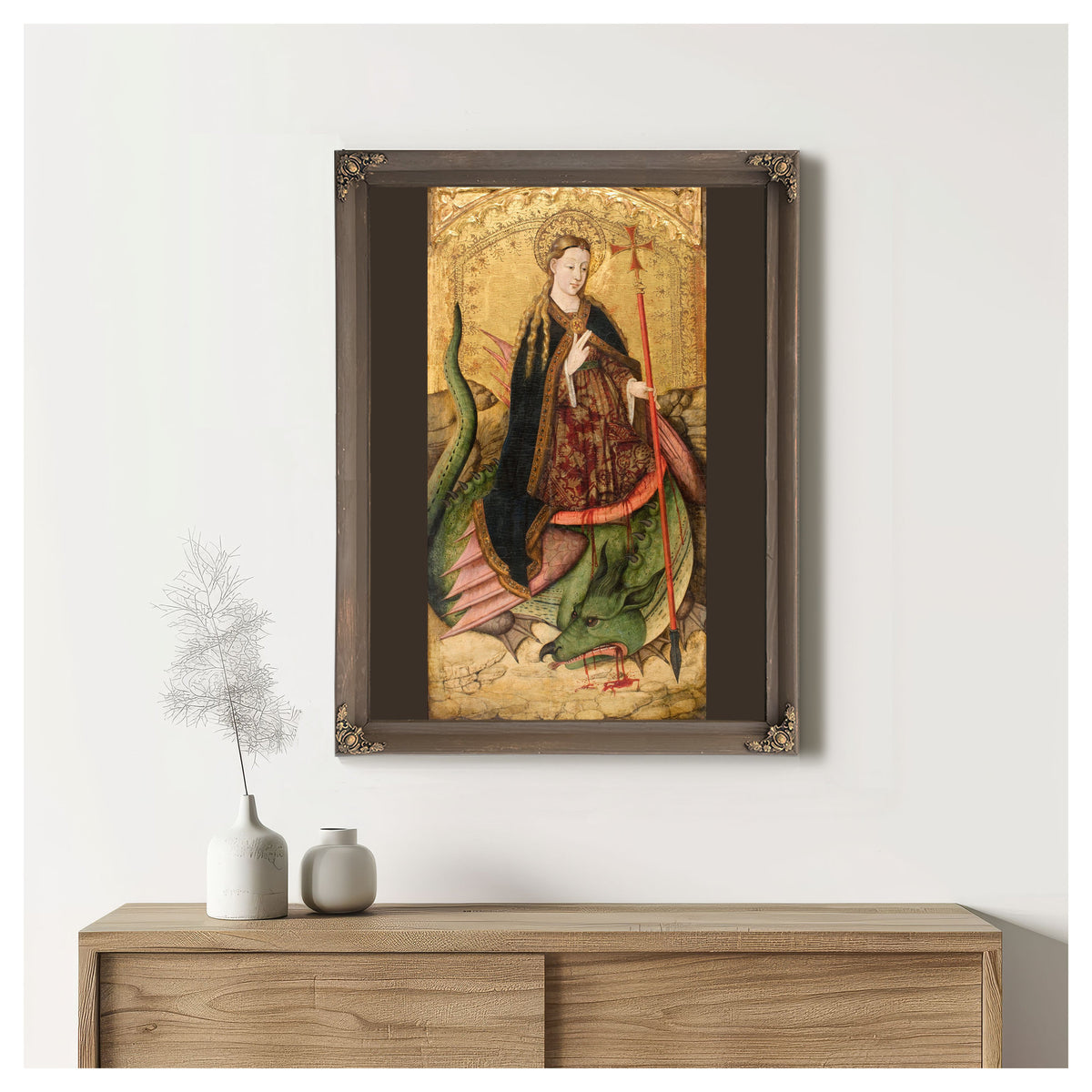 Saint Margaret By Joan Reixach