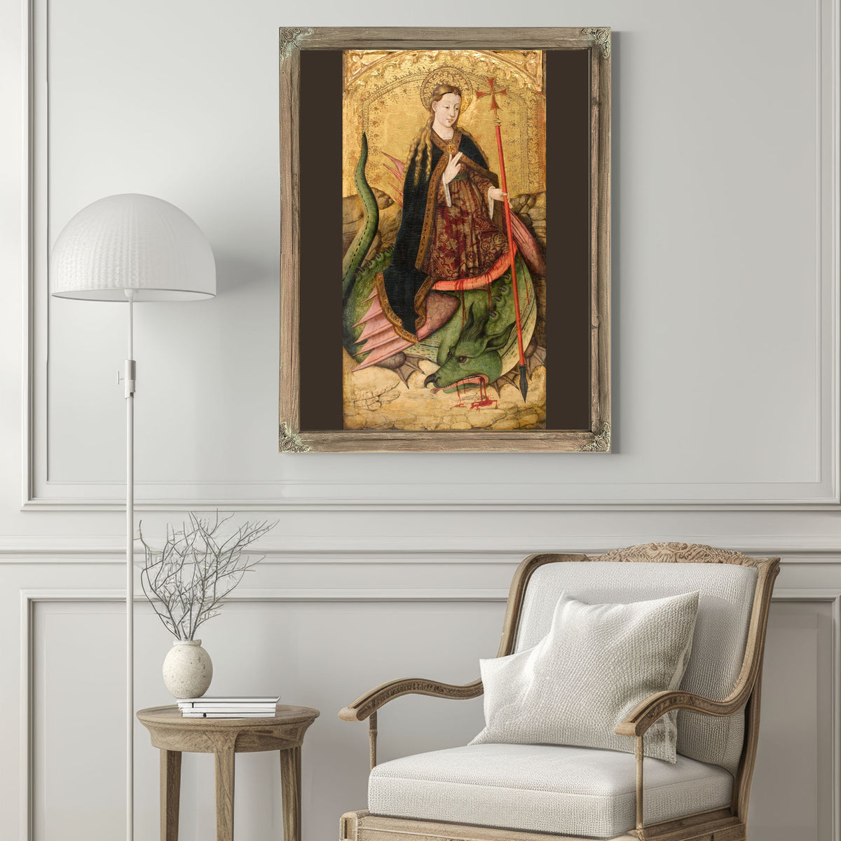 Saint Margaret By Joan Reixach