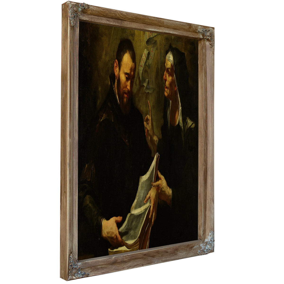 Saint Augustine And Saint Monica By Gioacchino Assereto