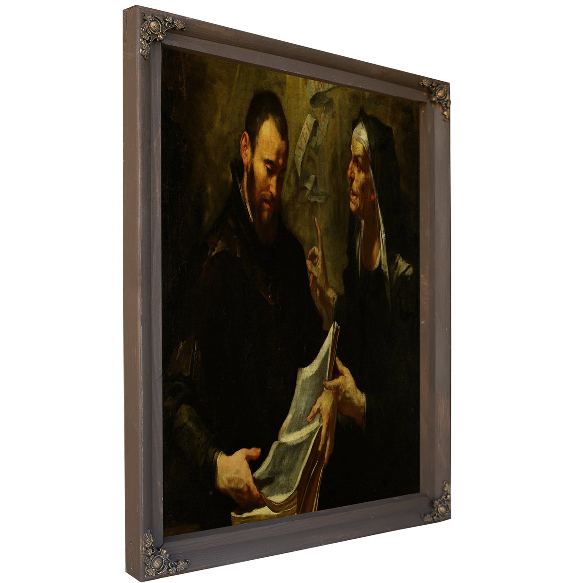 Saint Augustine And Saint Monica By Gioacchino Assereto