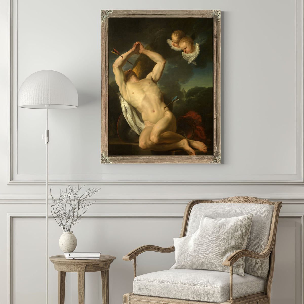 Saint Sebastian 30 By Augustin van den Berghe