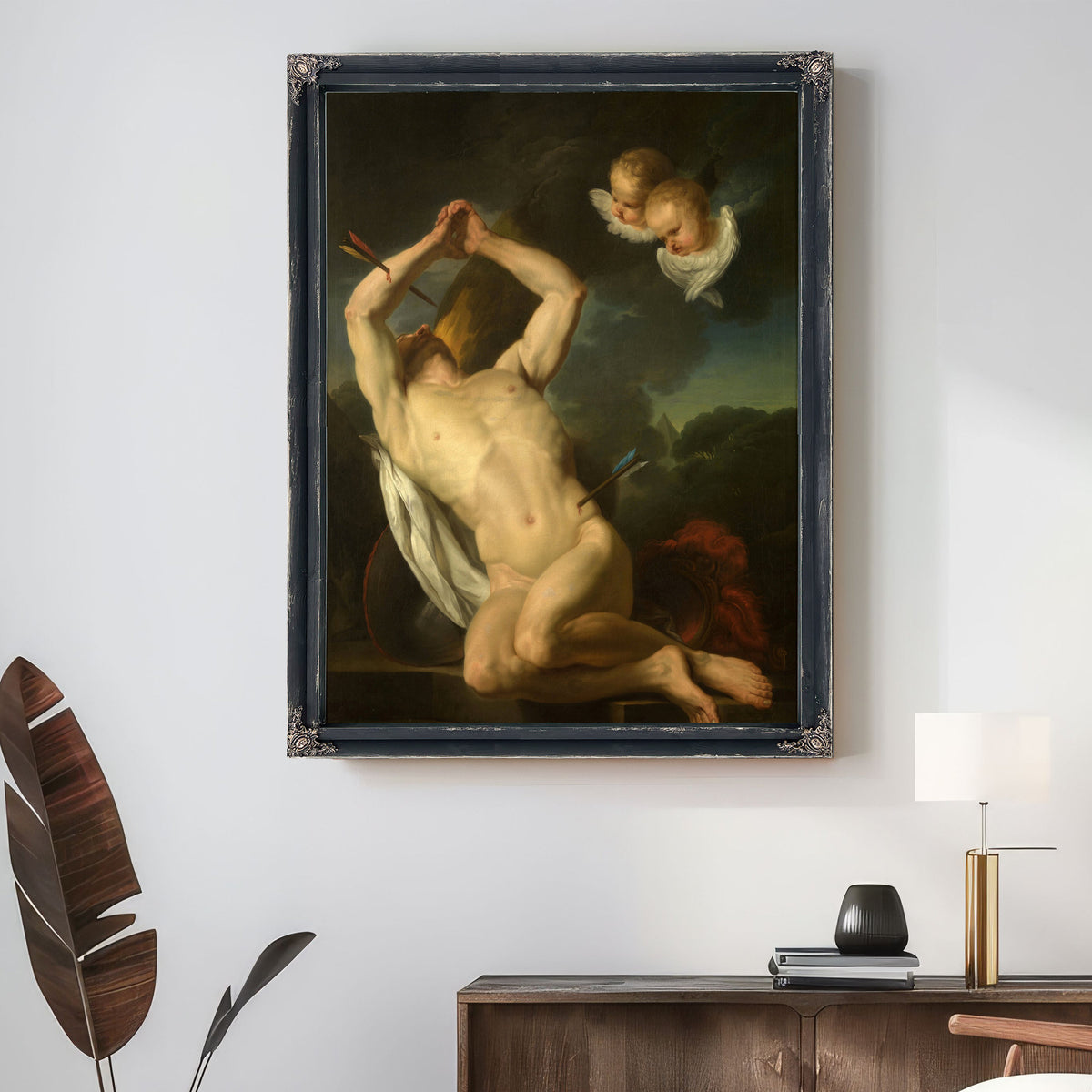 Saint Sebastian 30 By Augustin van den Berghe
