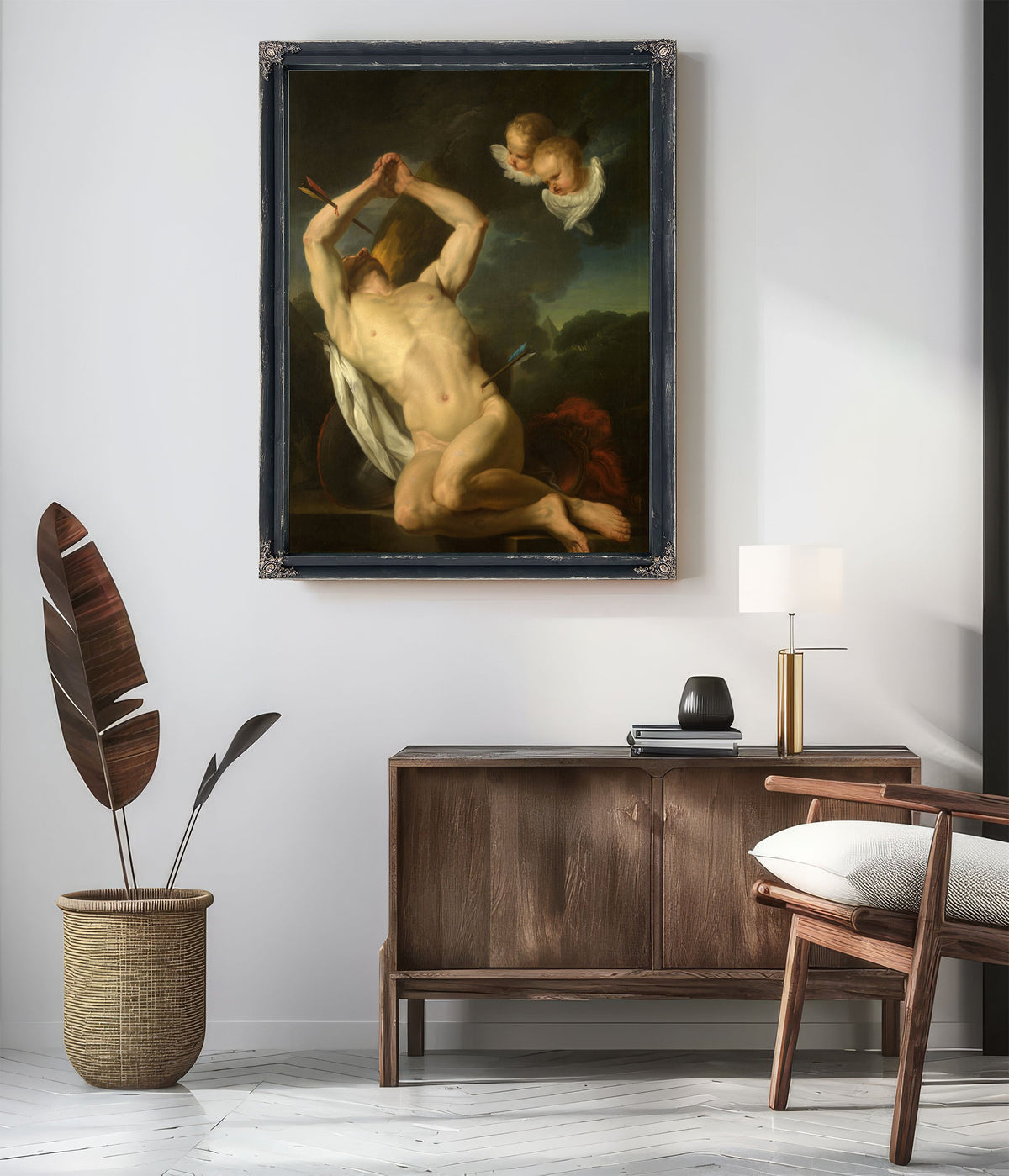 Saint Sebastian 30 By Augustin van den Berghe