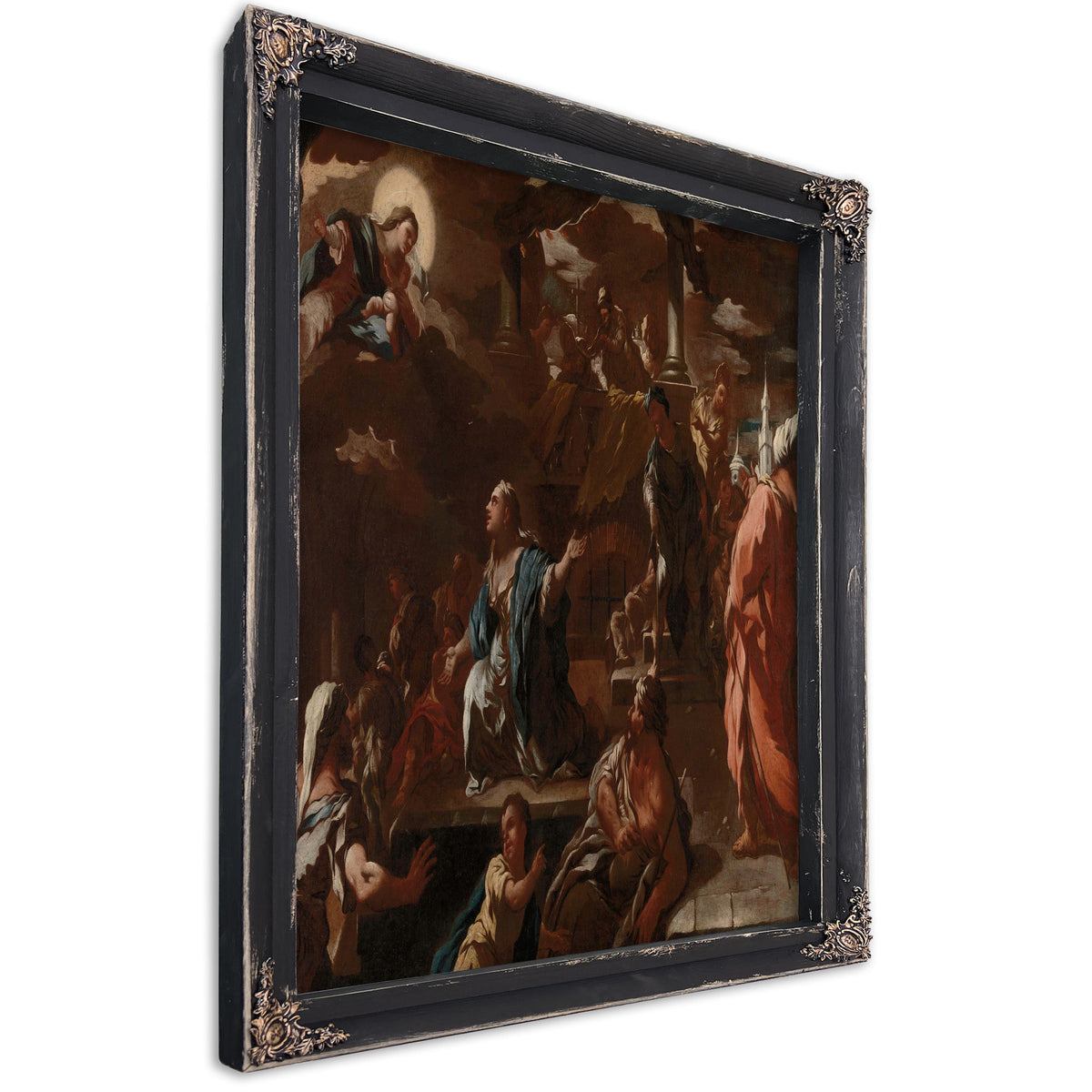 The Vision Of Saint Mary Of Egypt By Luca Giordano