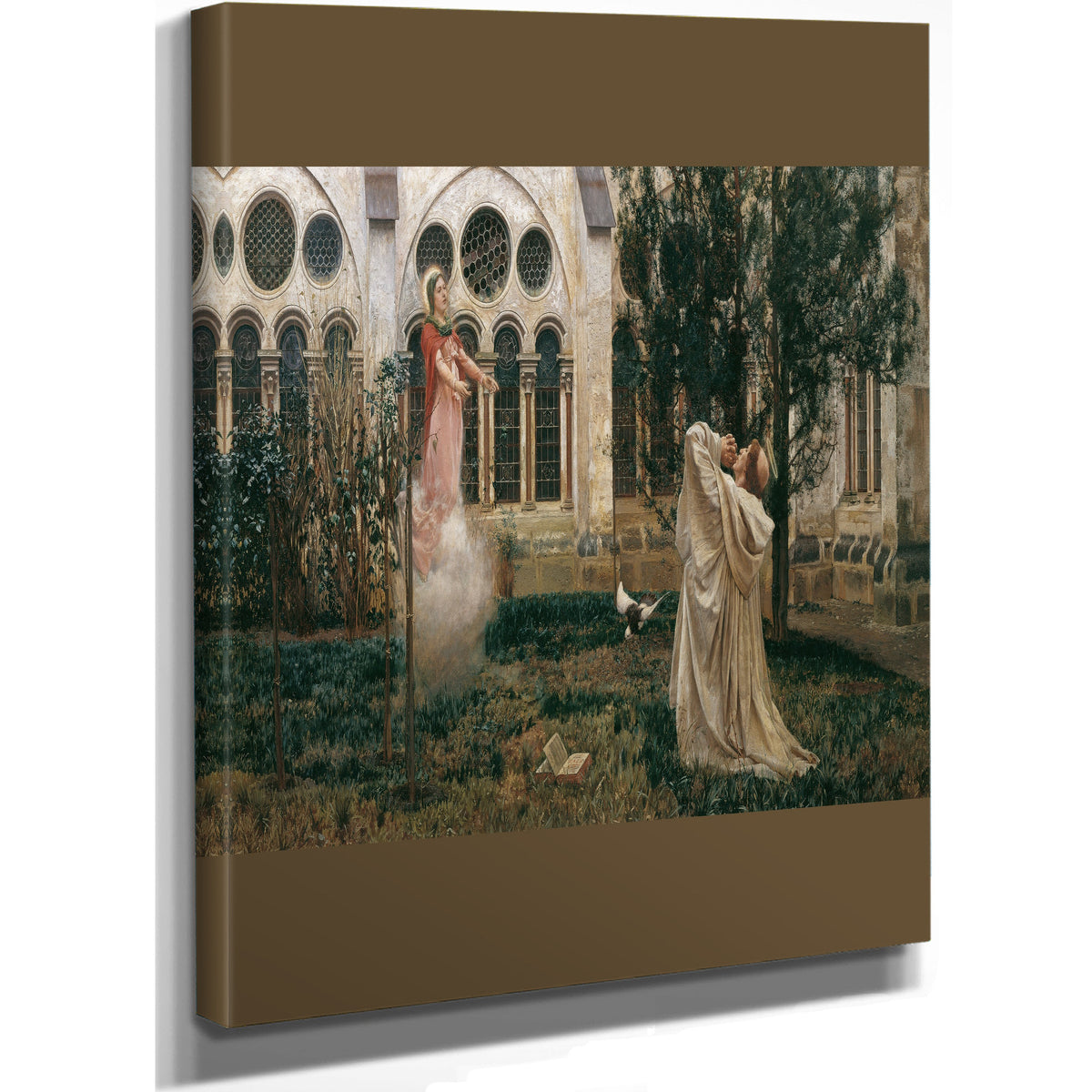 Vision Of St Bernard By Wilhelm Bernatzik