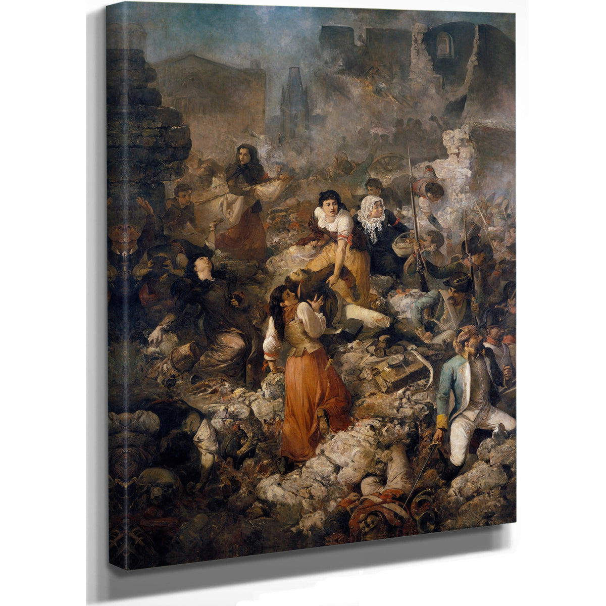 The Company Of Saint Barbara By Ramon Martí i Alsina