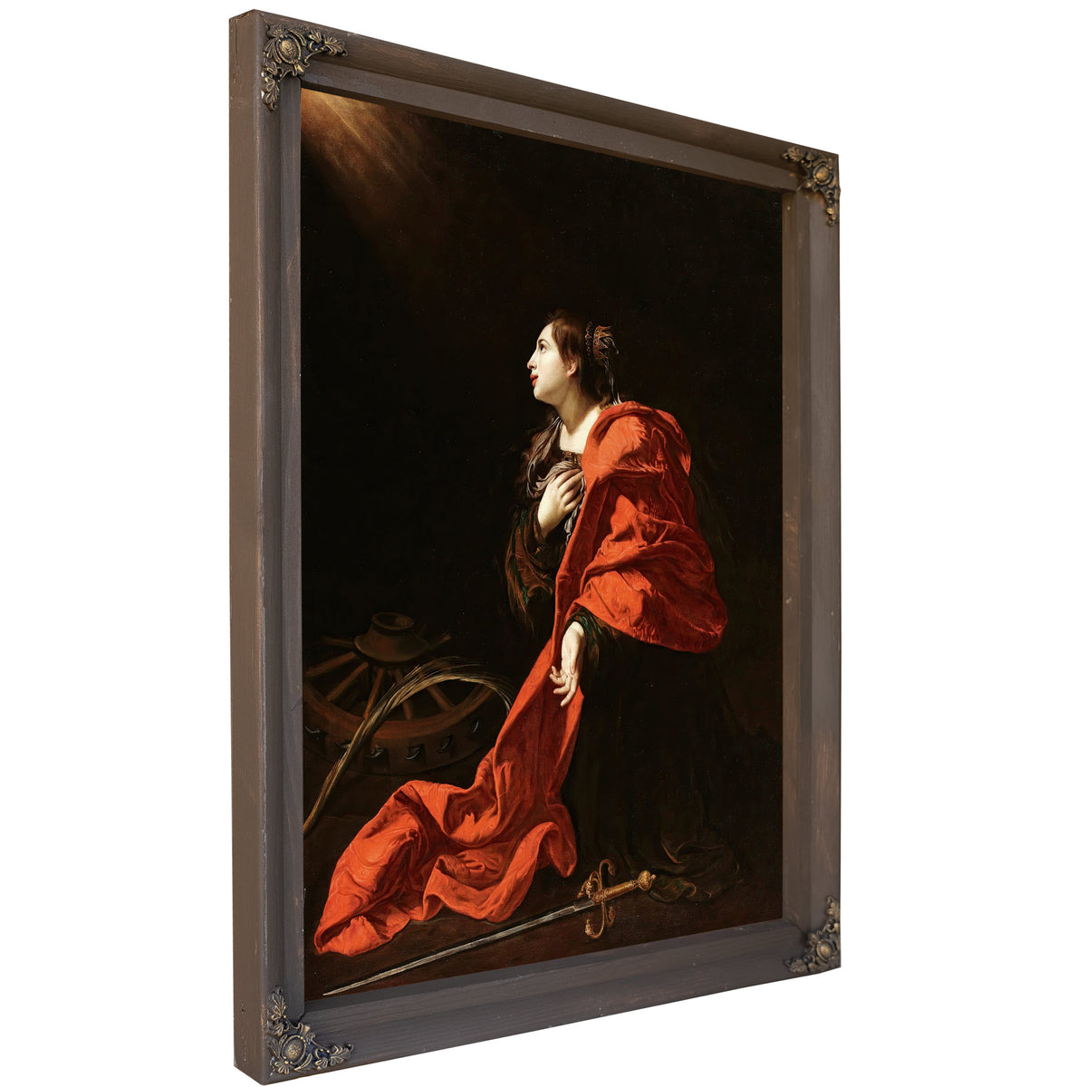 Saint Catherine 6 By Bartolomeo Cavarozzi