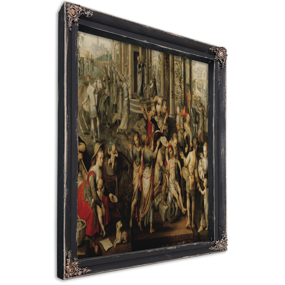 Saint Paul Et Saint Barnabe A Lystre By Joachim Beuckelaer