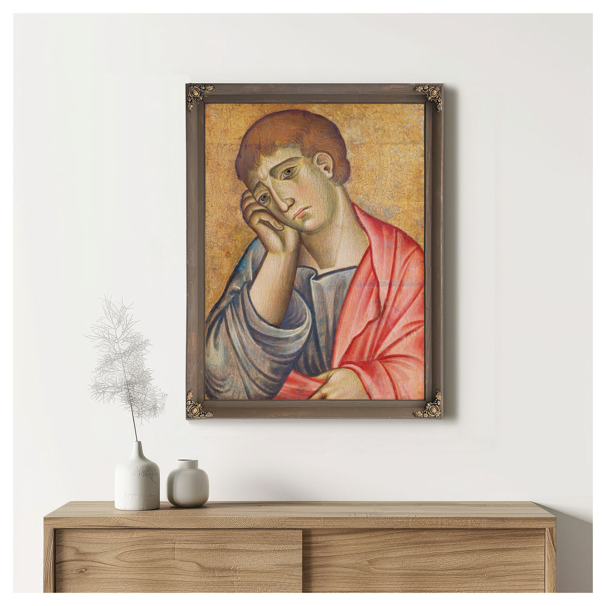 St John The Evangelist Mourning By Deodato Orlandi