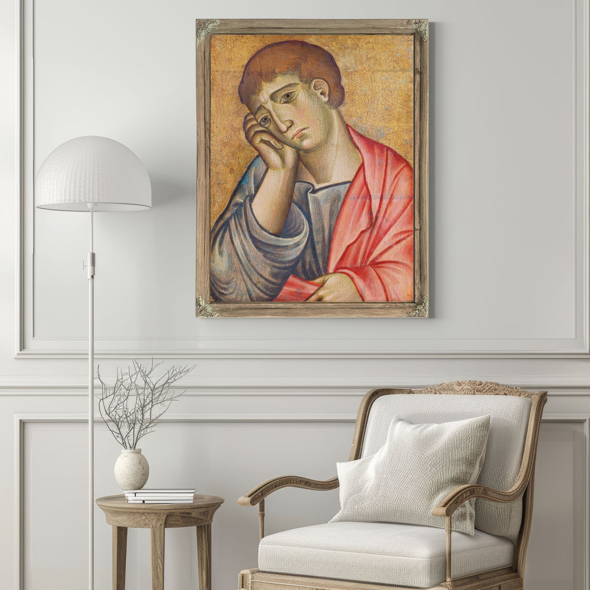 St John The Evangelist Mourning By Deodato Orlandi