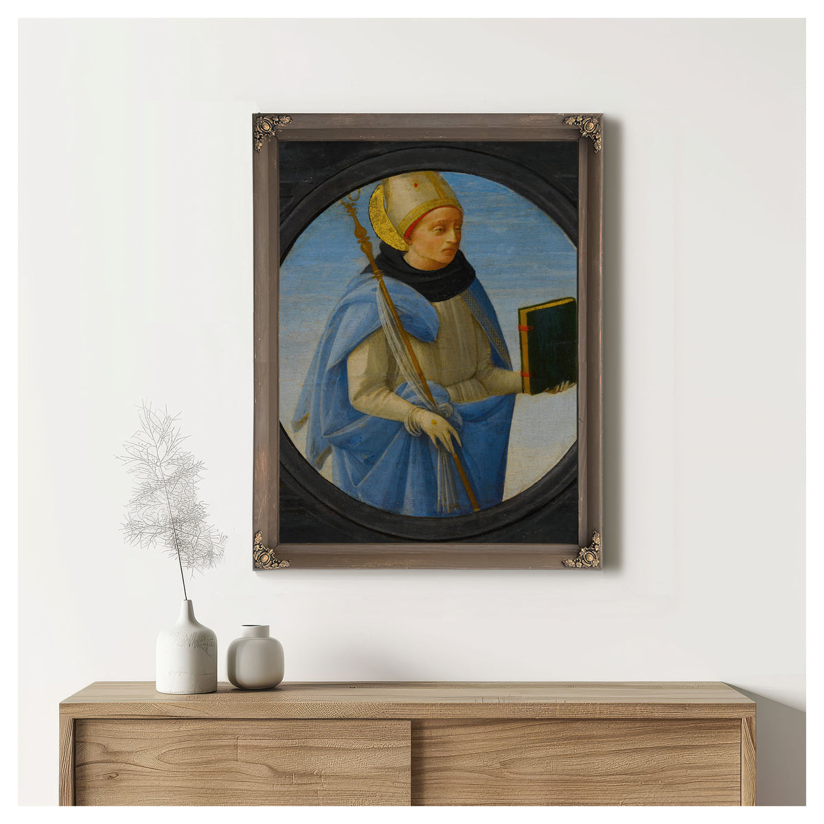 Saint Augustine 2 By Bartolomeo di Giovanni