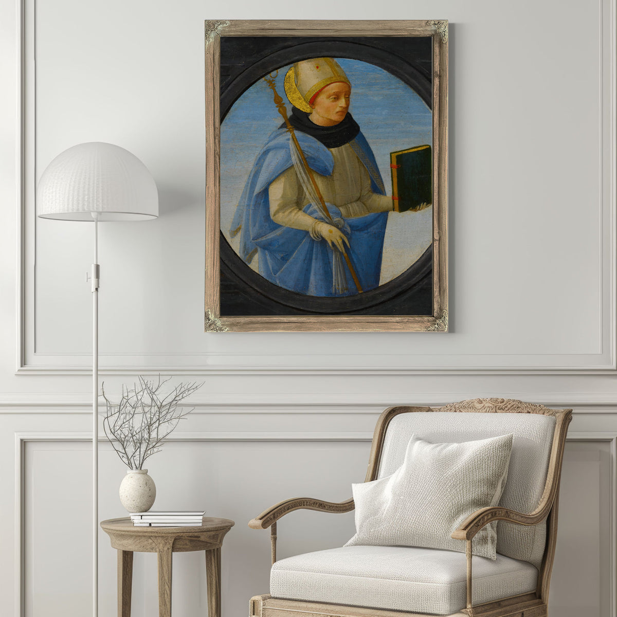 Saint Augustine 2 By Bartolomeo di Giovanni