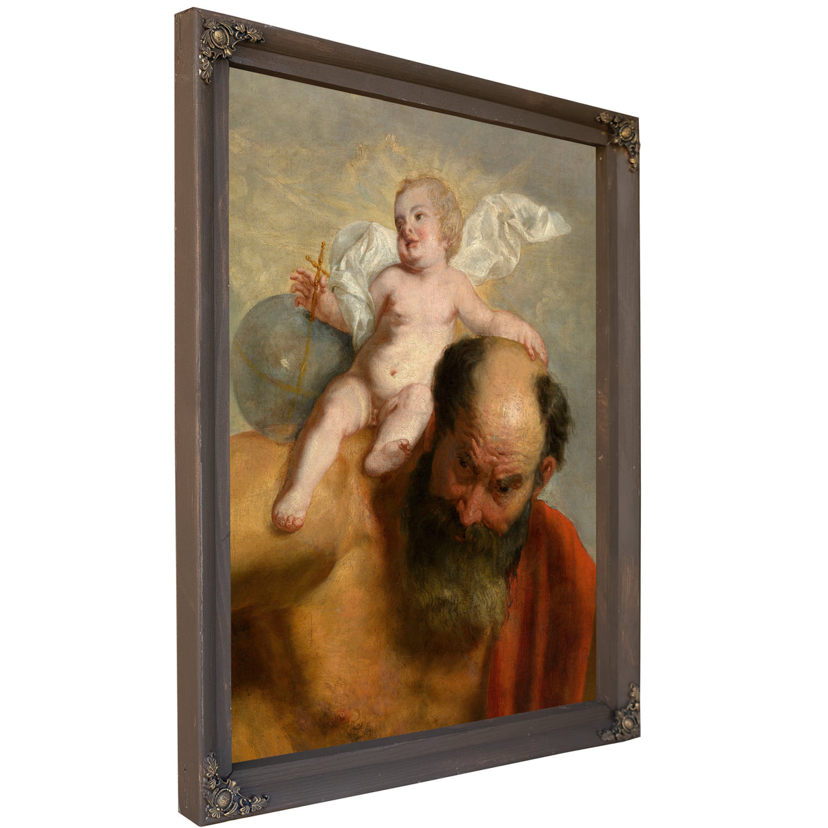 Saint Christopher 7 By Peter van Lint