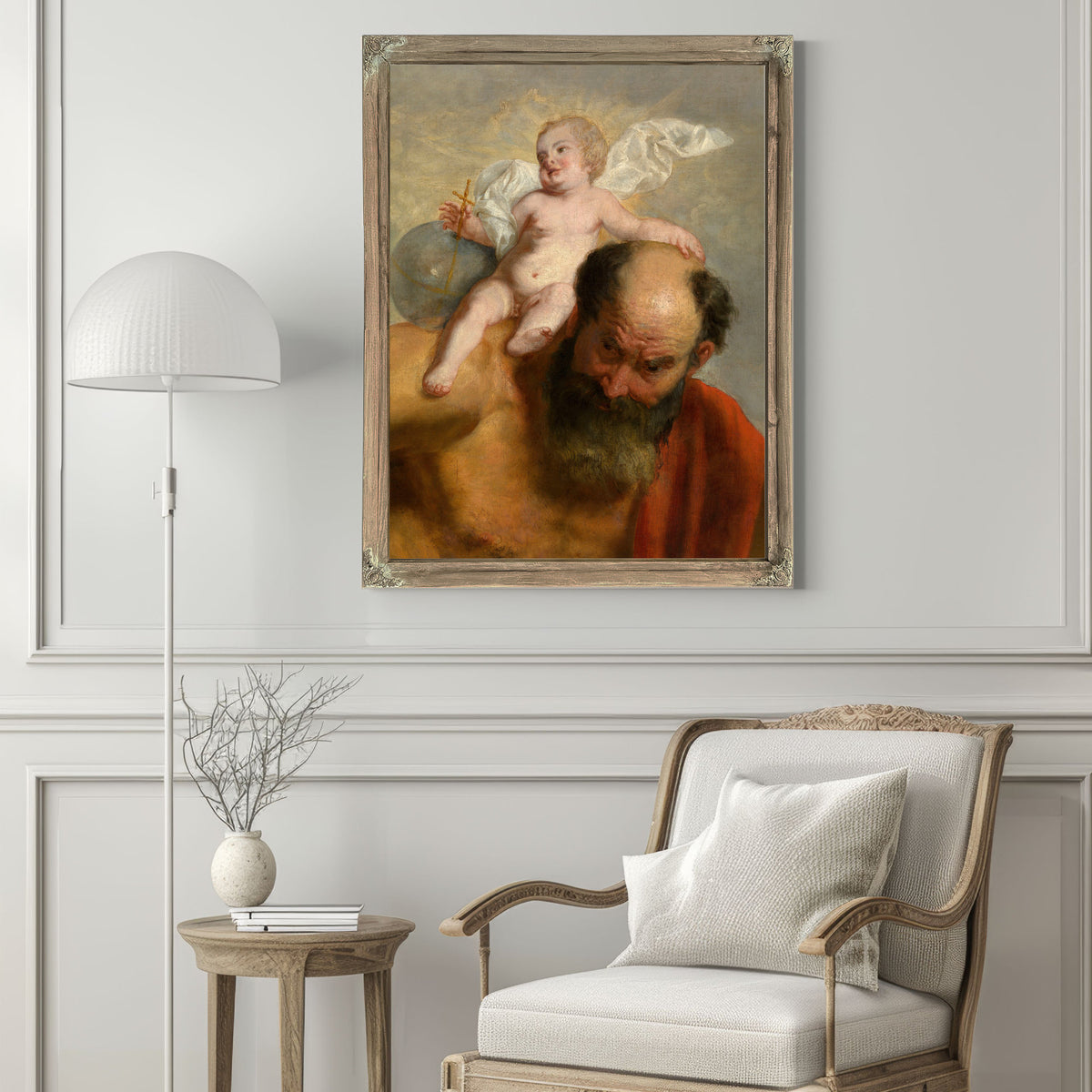 Saint Christopher 7 By Peter van Lint