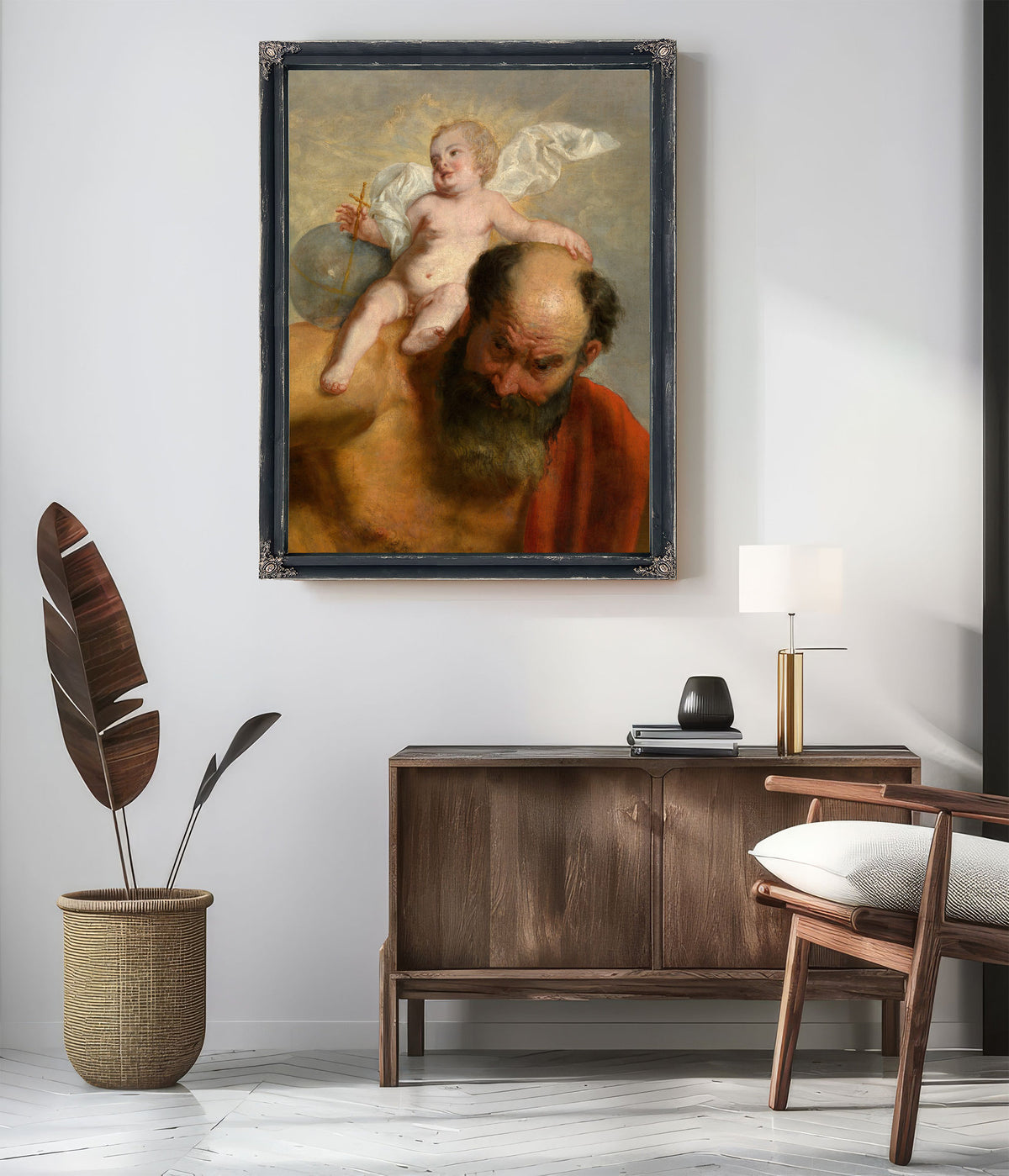 Saint Christopher 7 By Peter van Lint