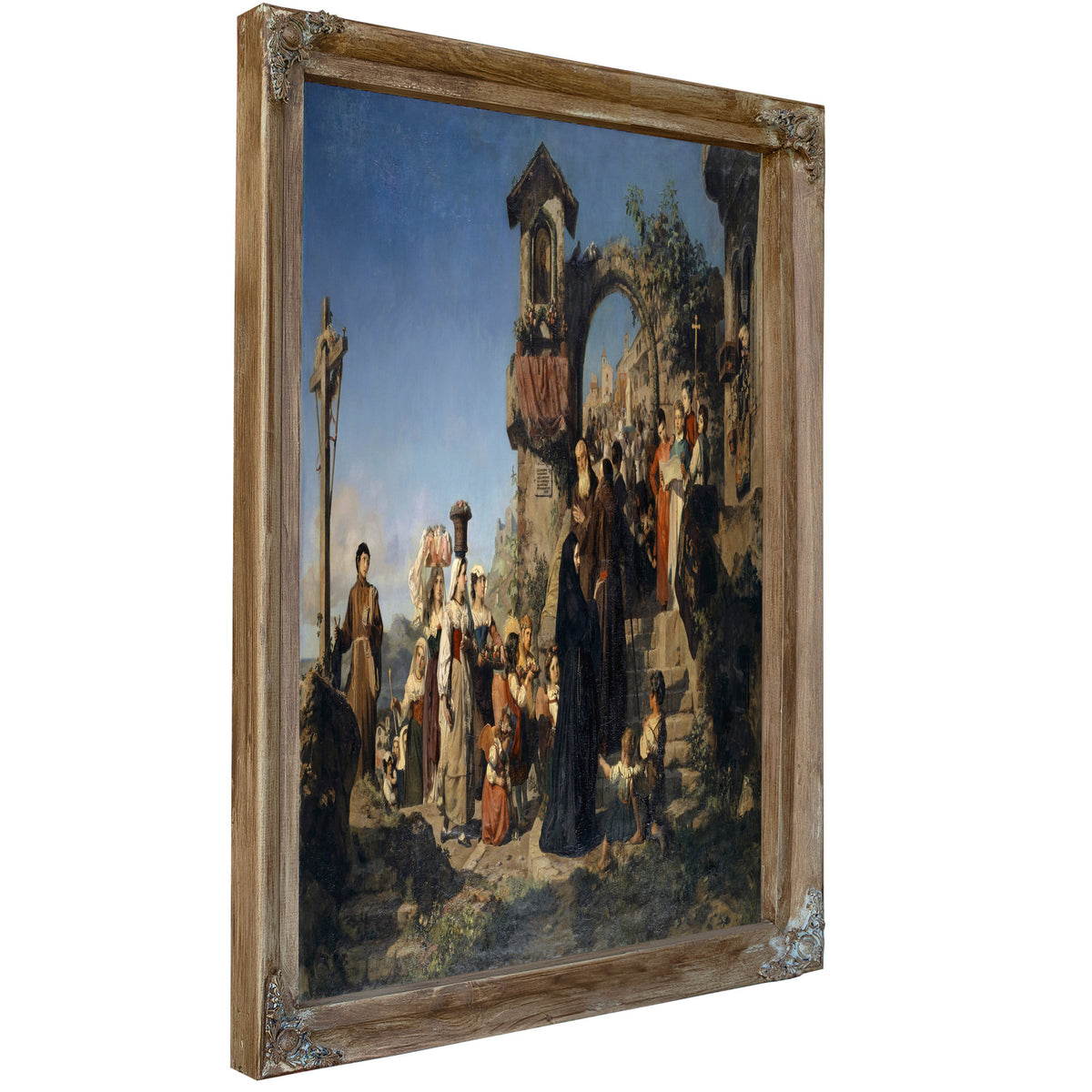 Saint Marys Day In The Sabine Mountains By Ernst Stückelberg