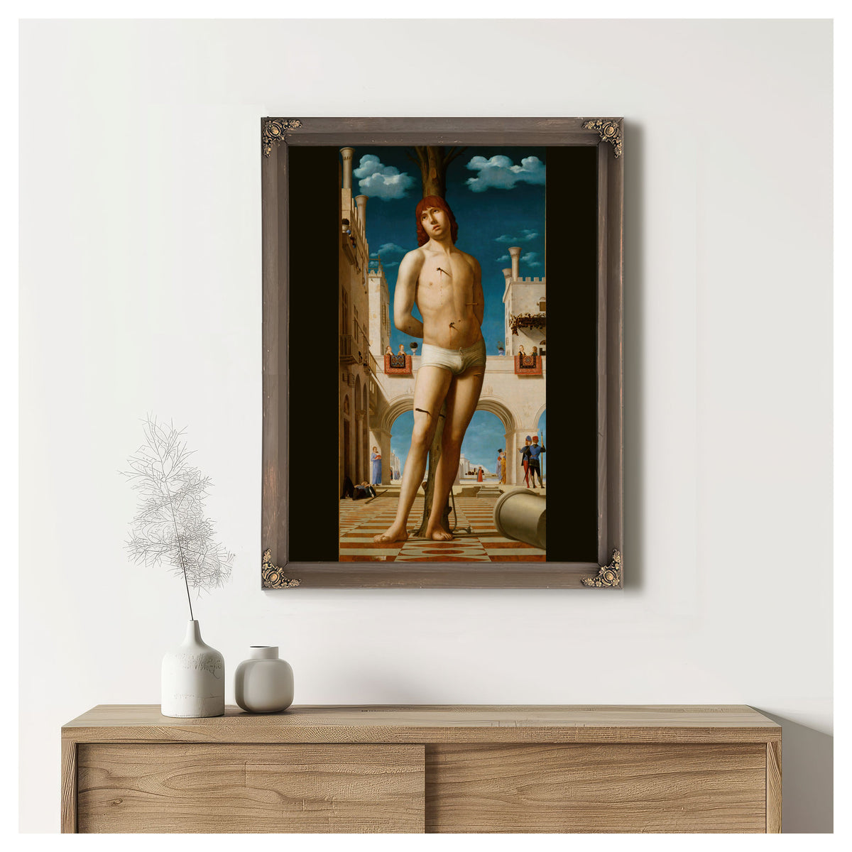 Saint Sebastian 20 By Antonello da Messina