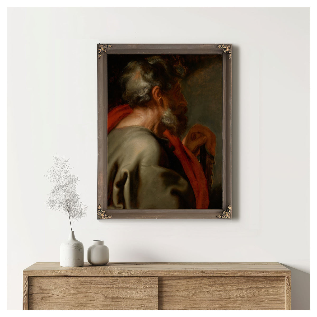 The Apostle Simon By Anthony van Dyck