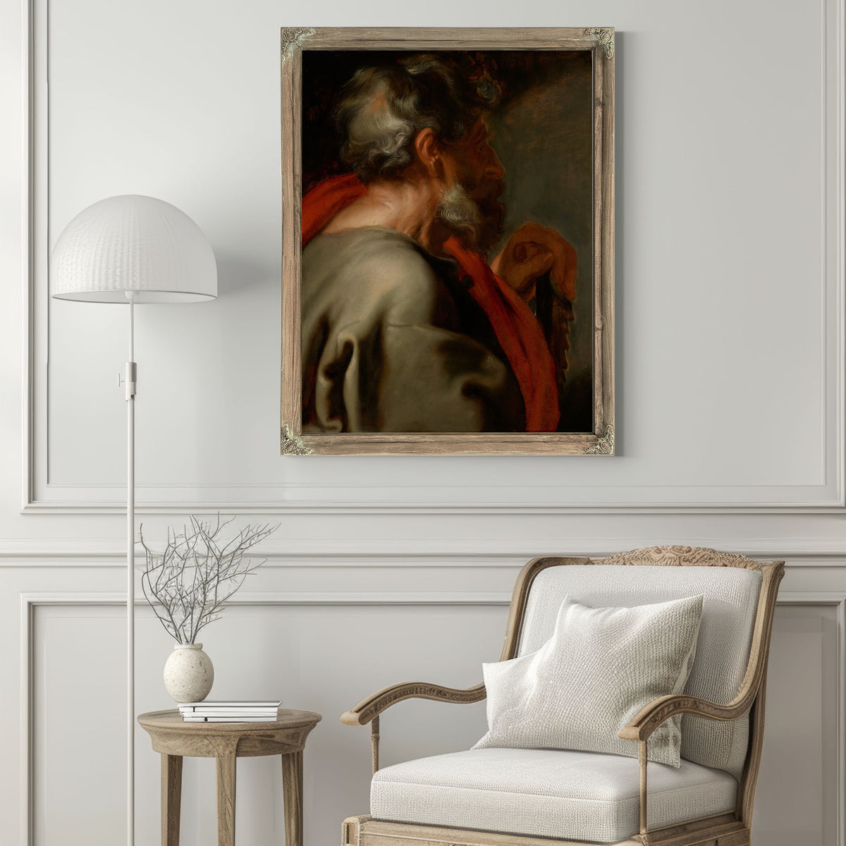 The Apostle Simon By Anthony van Dyck