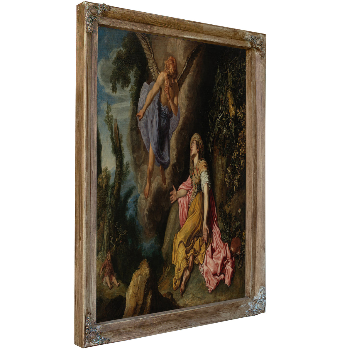 Hagar And The Angel 3 By Pieter Lastman